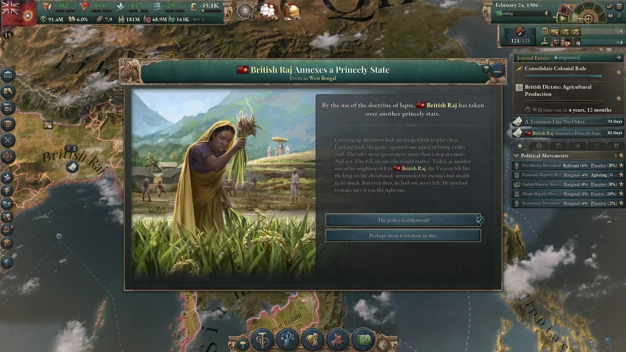 Victoria 3: Pivot of Empire screenshot 1