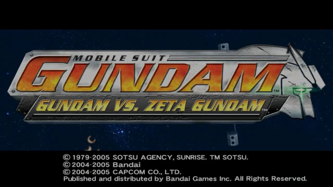 Mobile Suit Gundam: Gundam vs. Zeta Gundam banner