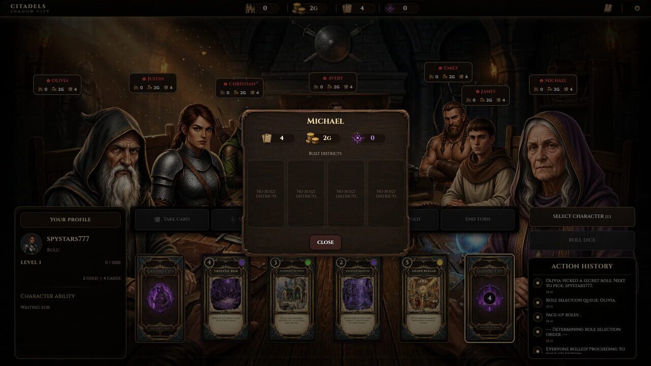 Citadels: Shadow City Screenshot 1