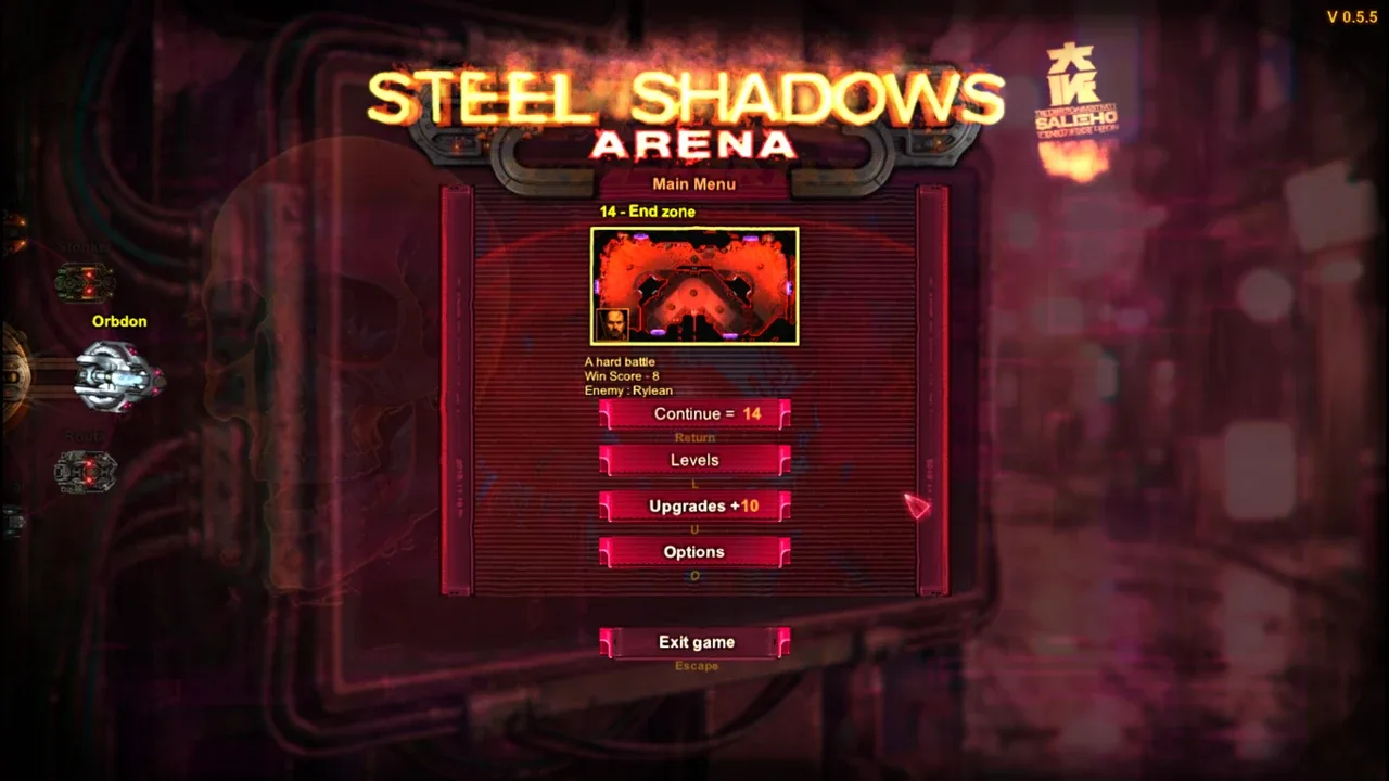 Capture 1 de Steel Shadows Arena