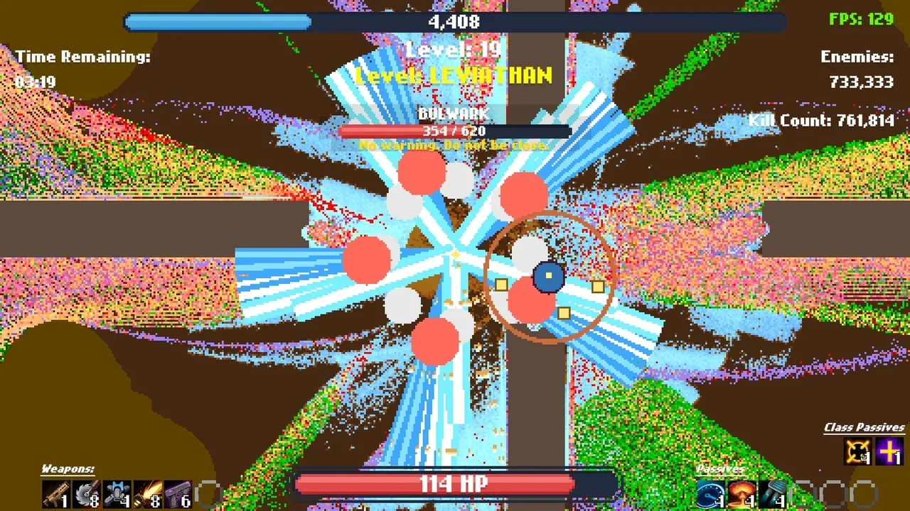 Capture 1 de Pixel Planet Survivor
