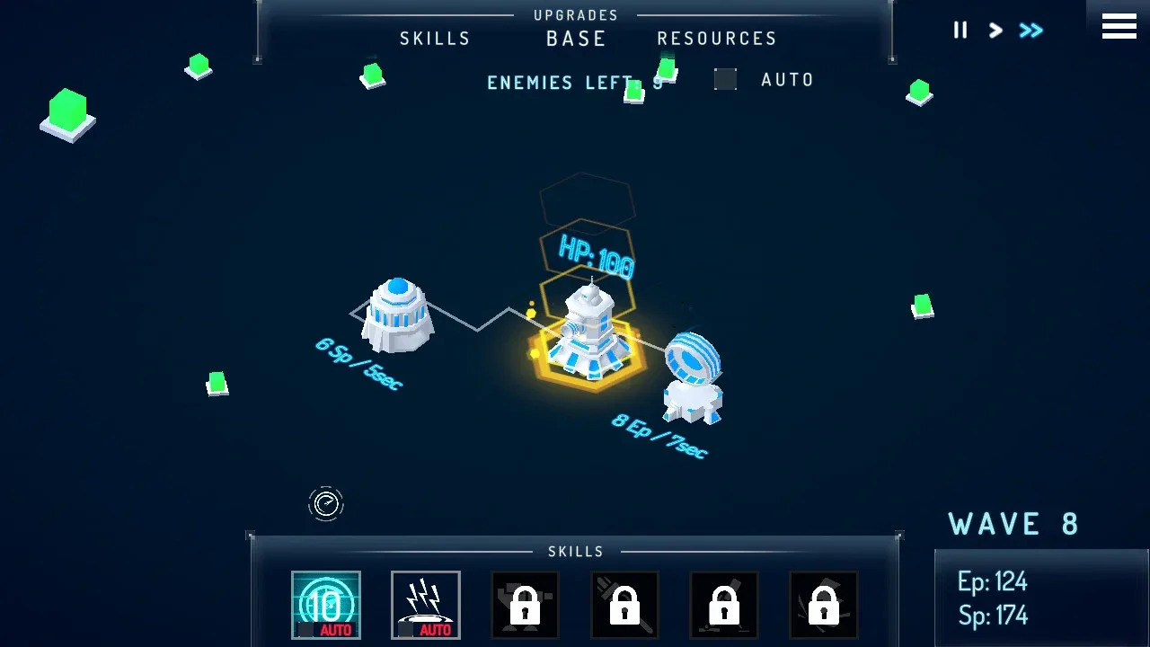 Capture 1 de Quantum Defense
