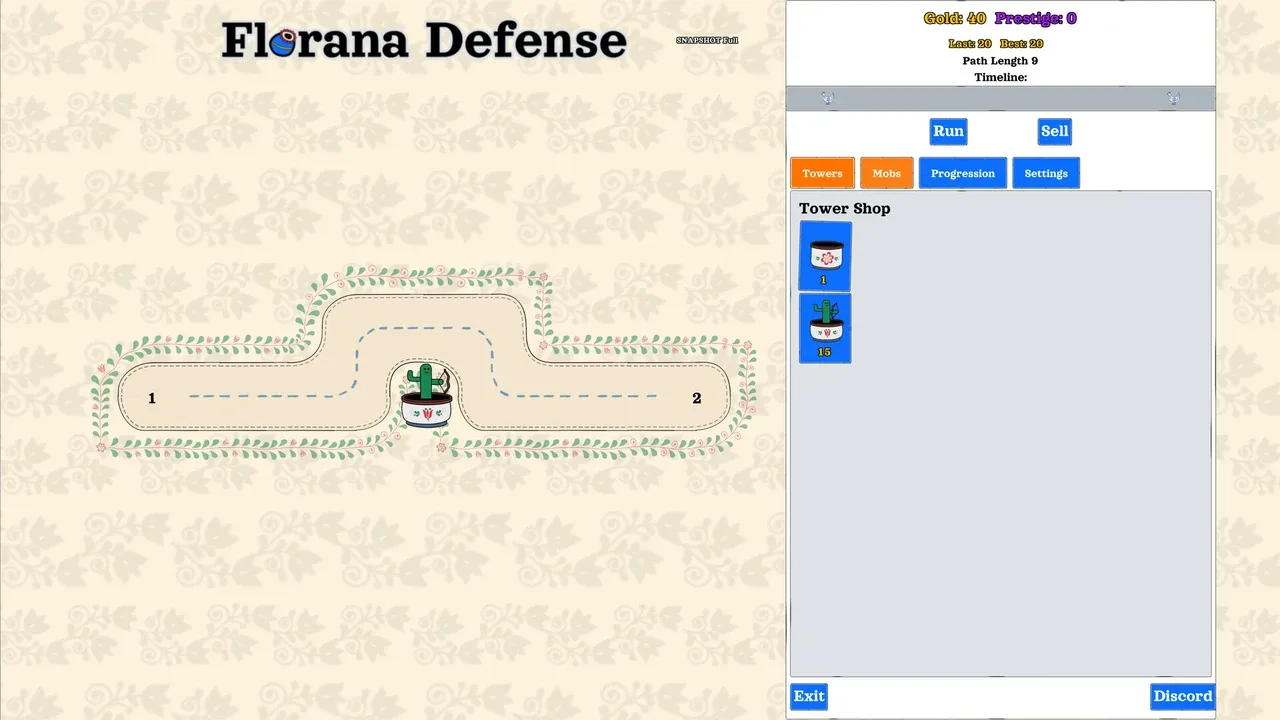 Capture 1 de Florana Defense
