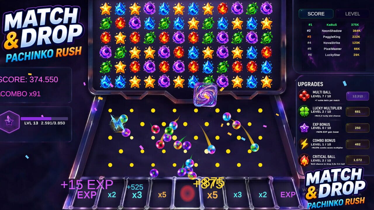 Match & Drop: Pachinko Rush screenshot 2