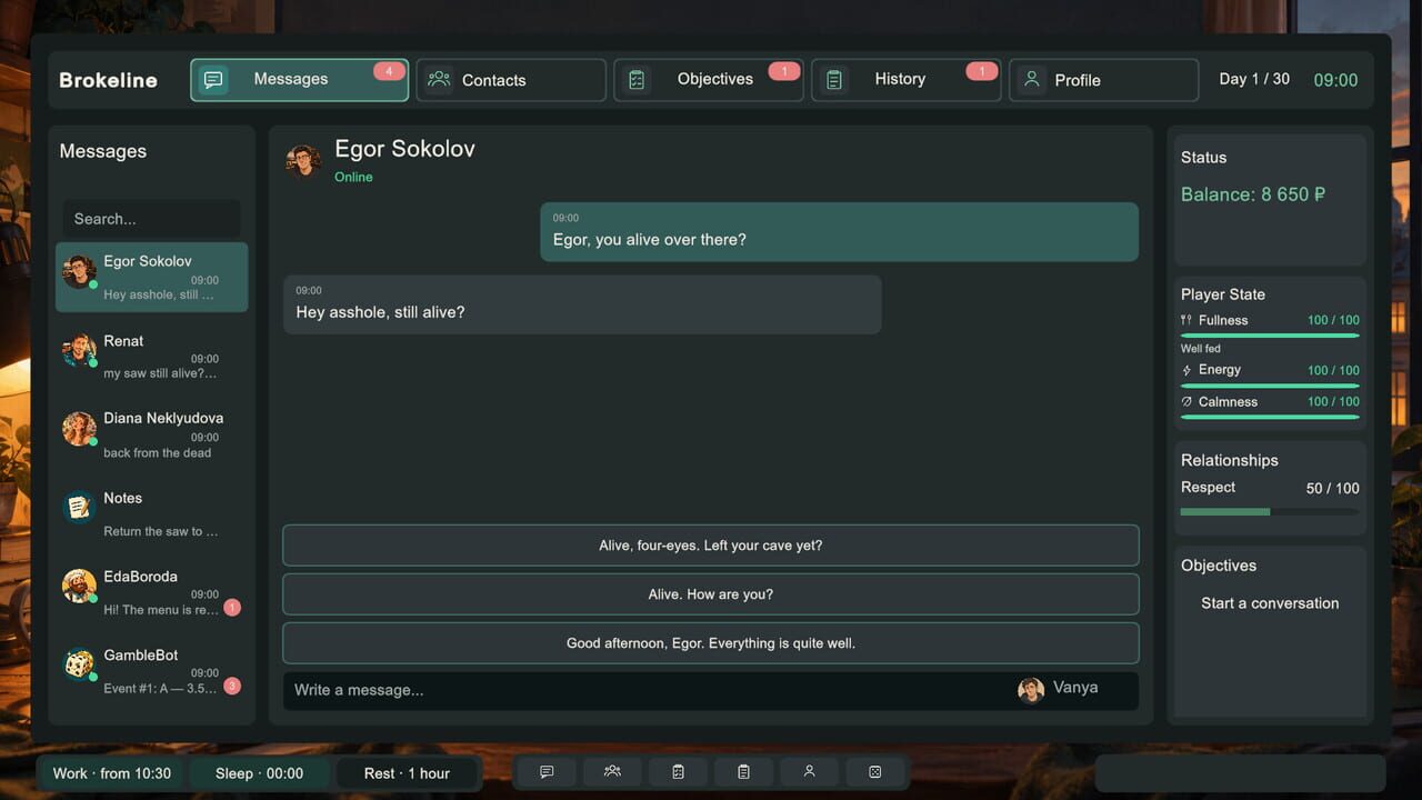 Brokeline screenshot 5