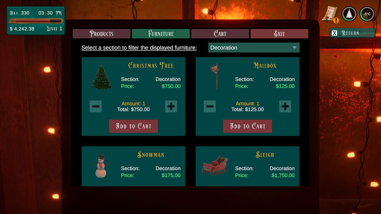 The Christmas Bakeshop screenshot 3