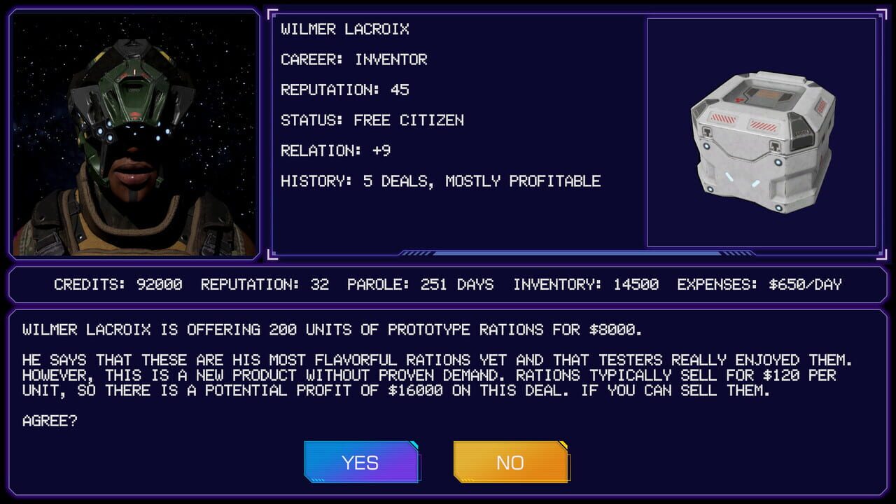Black Market Space Station Shop Simulator screenshot 5