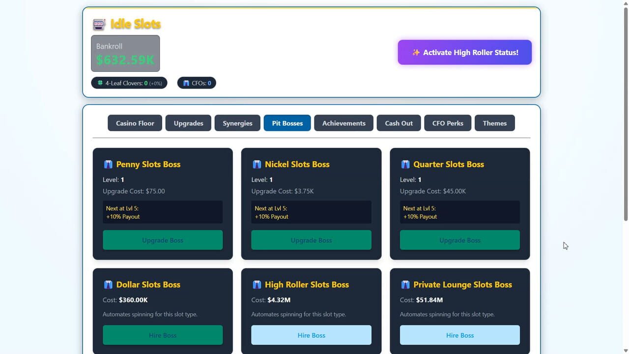 Idle Slots: Casino HQ screenshot 5
