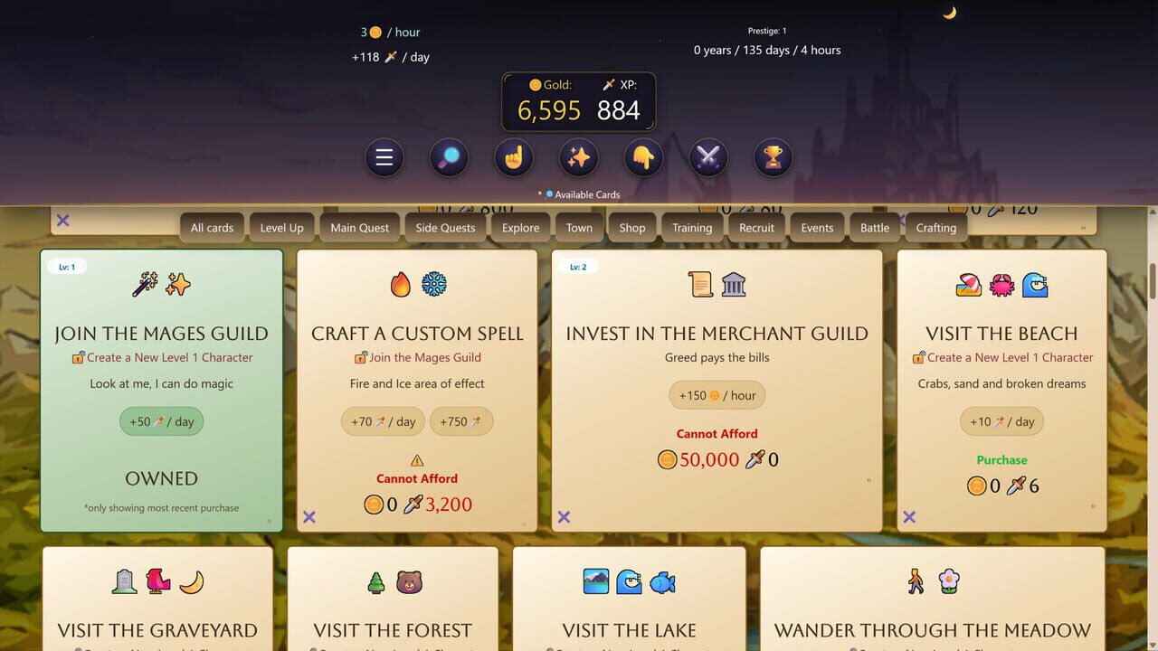 Fantasy Idle RPG screenshot 5