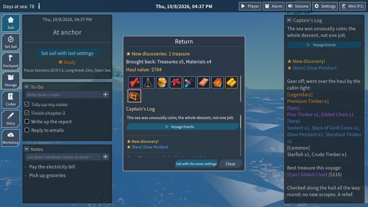 Dive Log: A Focus Voyage screenshot 4
