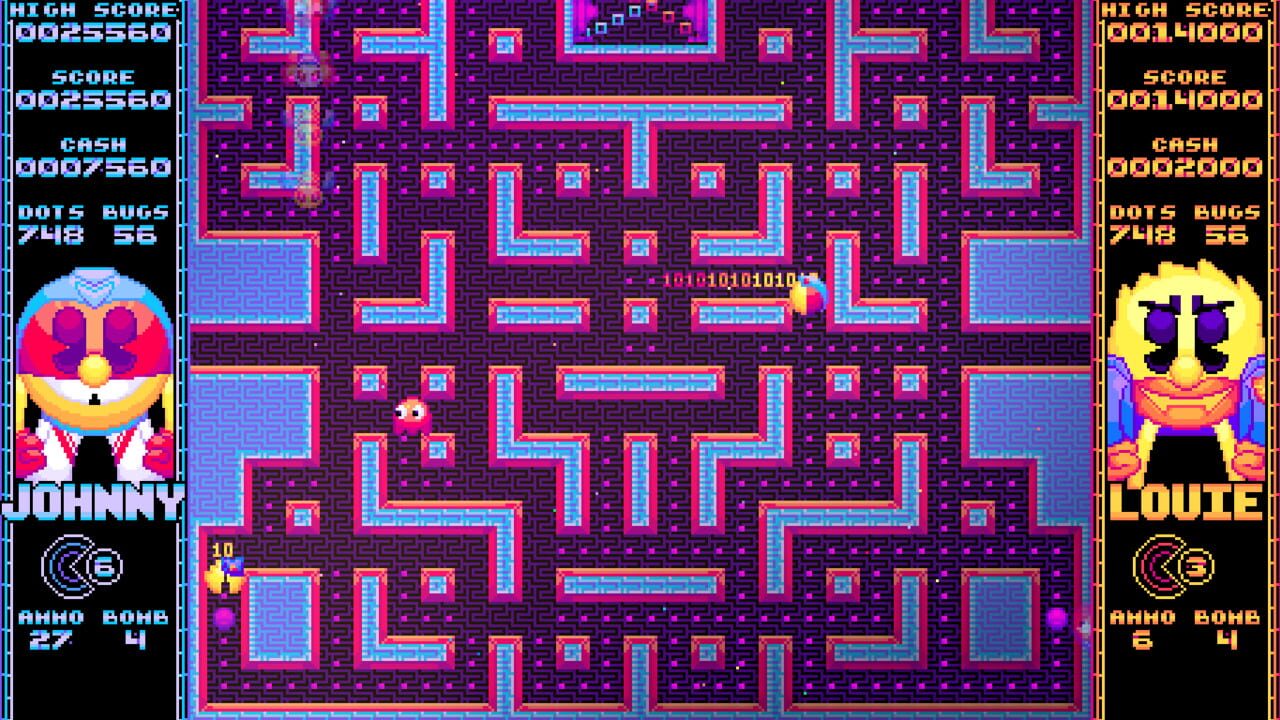 Screenshot 2 from The Galactic Pac-Man Brothers