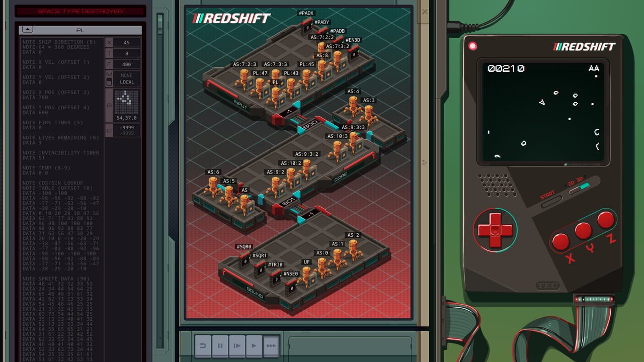 Exapunks: TEC Redshift Player — Screenshot 4