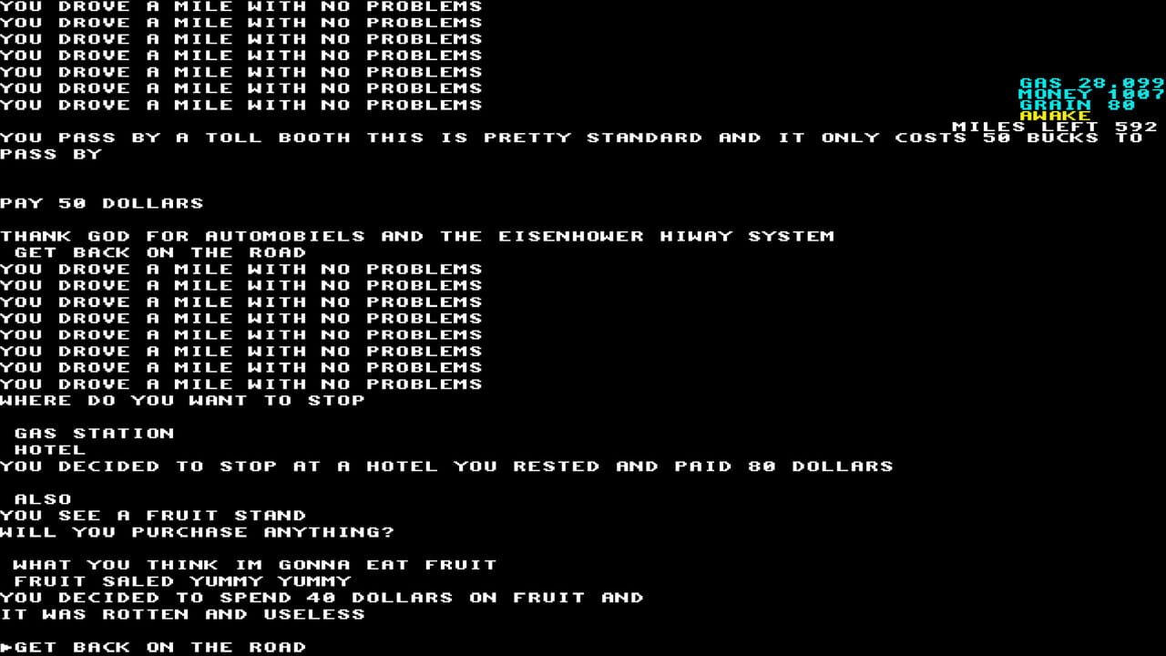 Automobiles and the Eisenhower Hiway System the Game — Screenshot 3