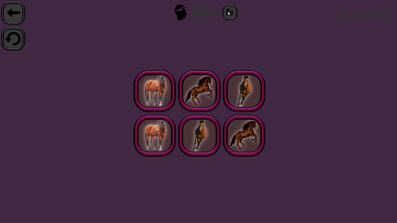 Animals Memory: Horses — Screenshot 4