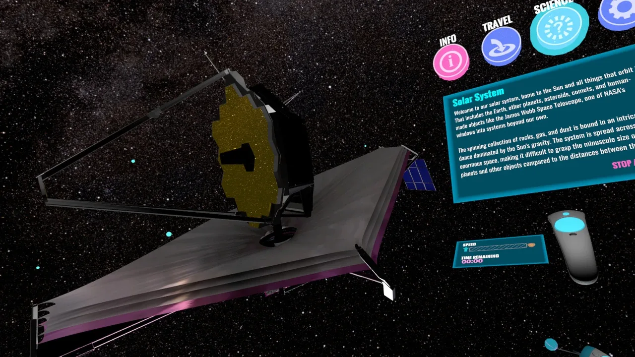 WebbVR: The James Webb Space Telescope Virtual Experience screenshot 6
