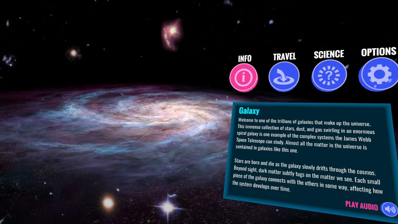 WebbVR: The James Webb Space Telescope Virtual Experience screenshot 2