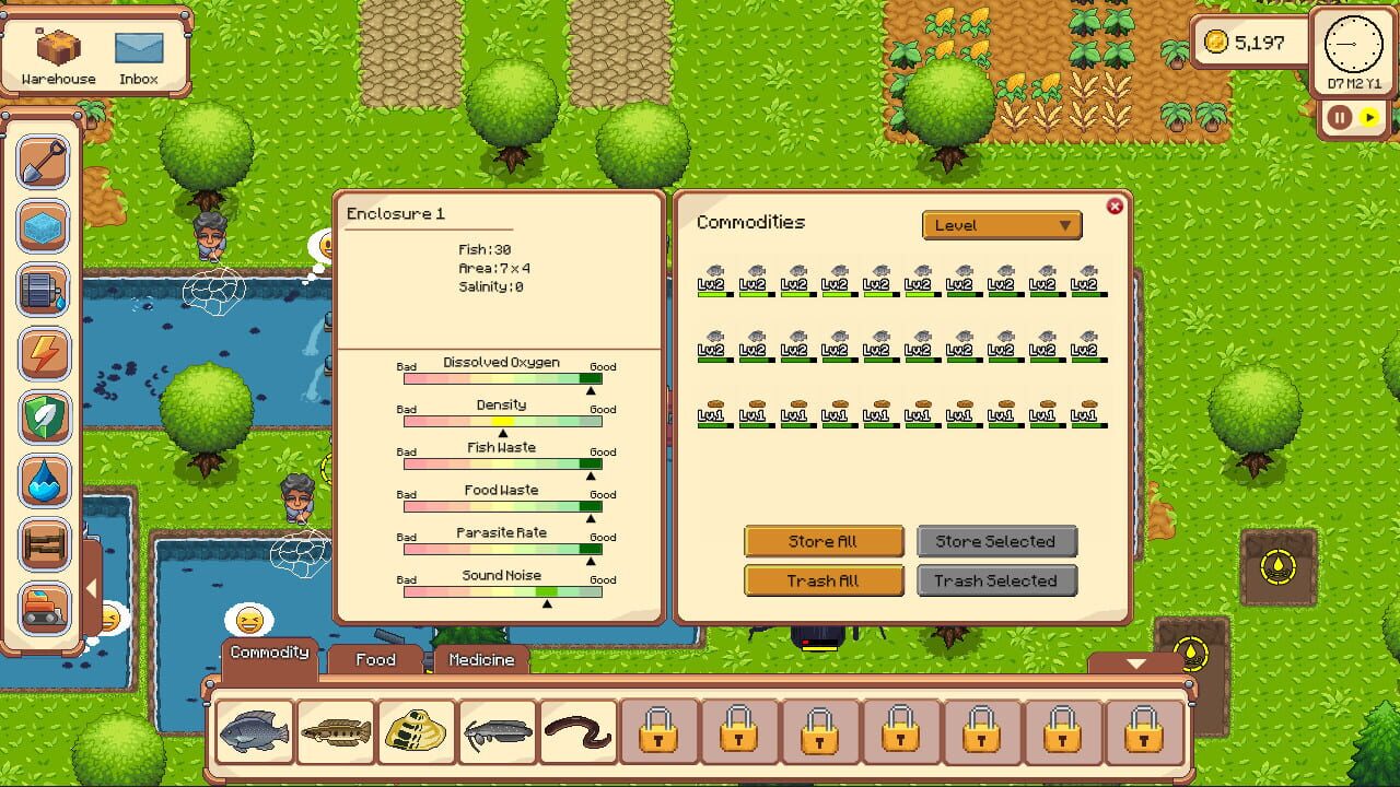 Aquaculture Land: Fish Farming Simulation — Screenshot 1