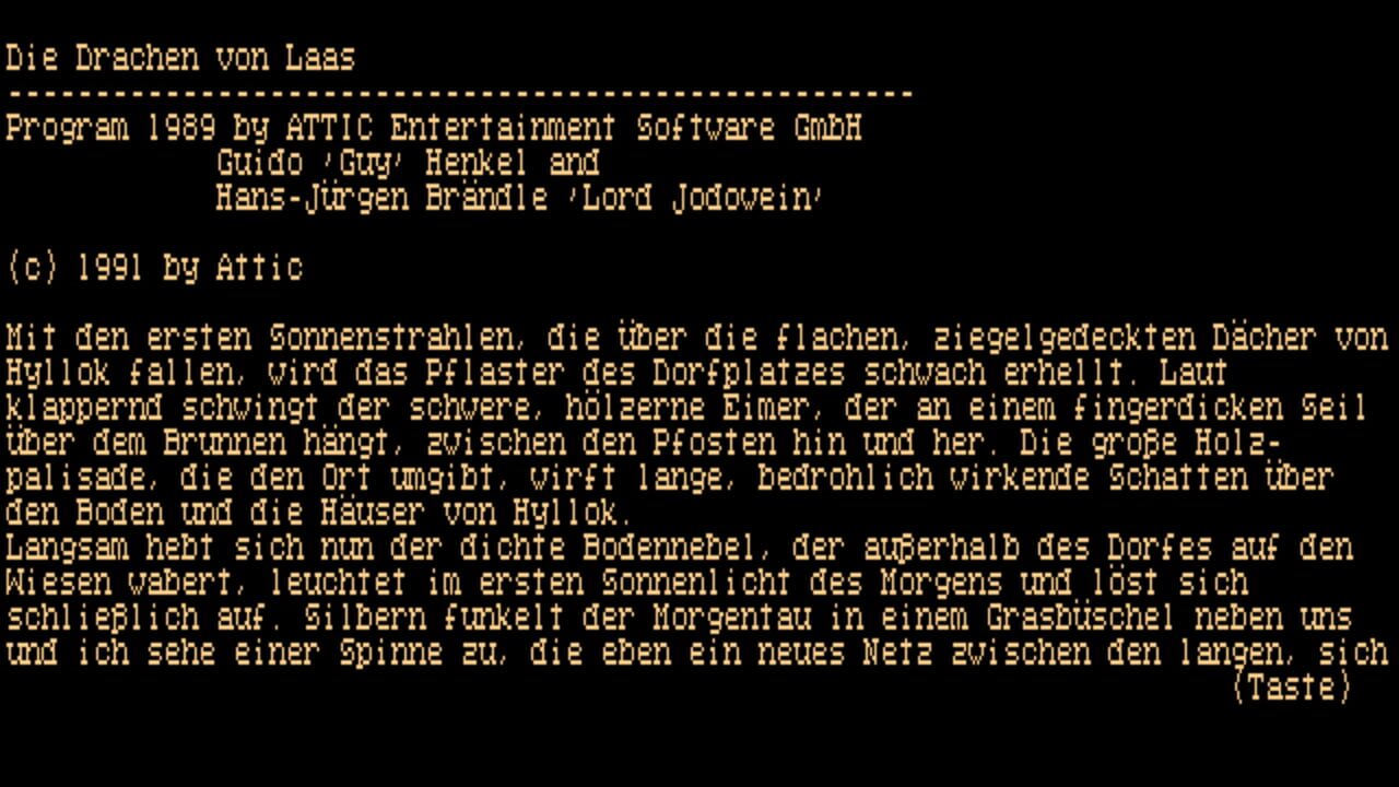 Die Drachen von Laas — Screenshot 2