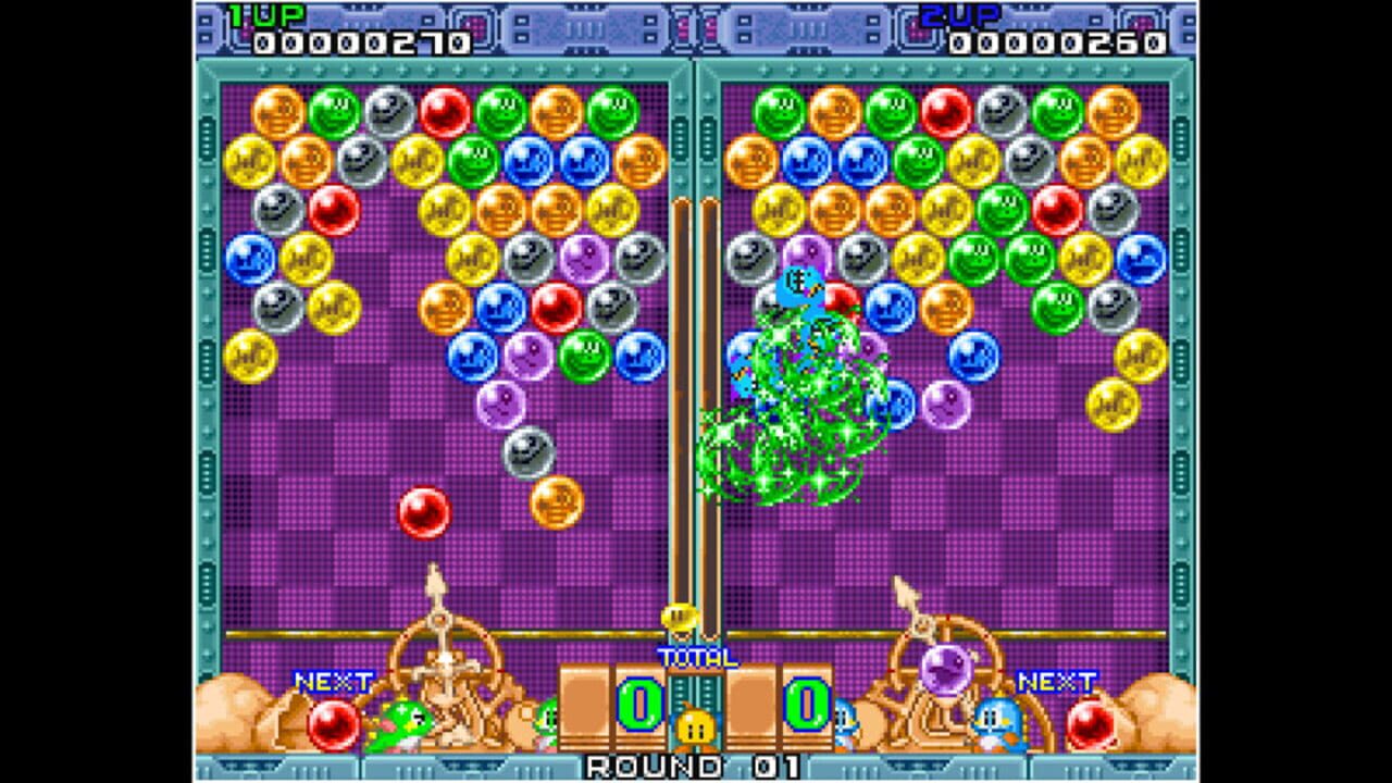ACA Neo Geo: Puzzle Bobble — Screenshot 1
