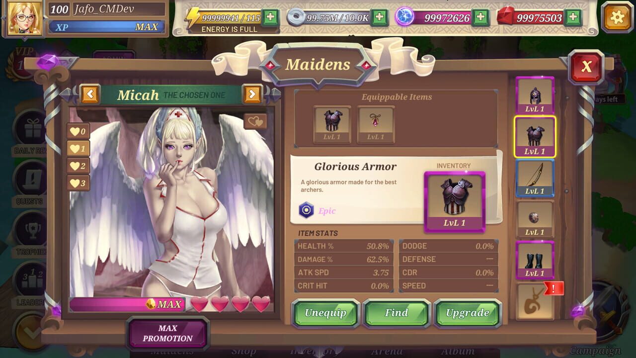 Crystal Maidens — Screenshot 3
