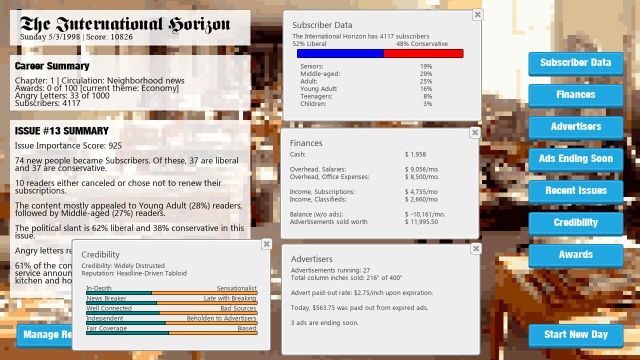 Above the Fold — Screenshot 3