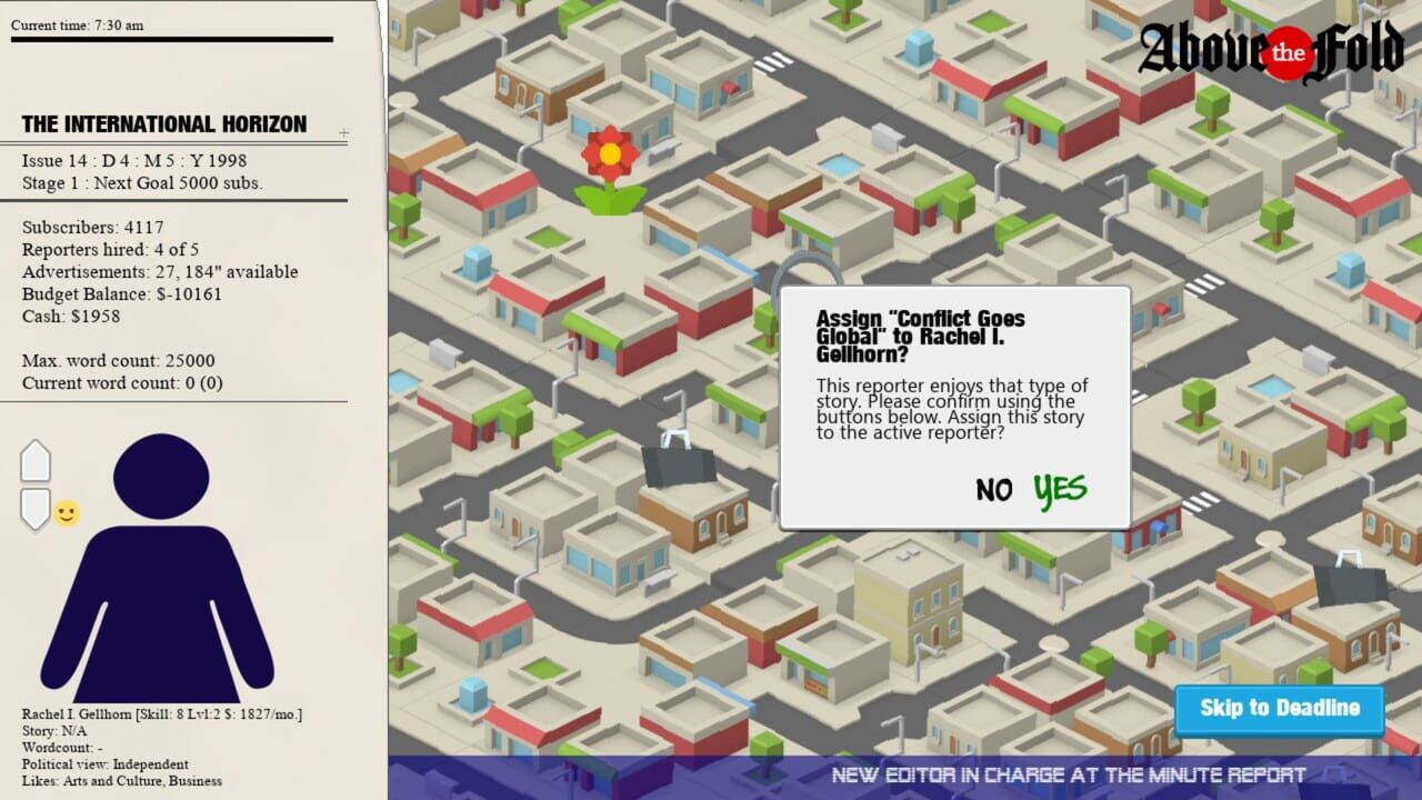 Above the Fold — Screenshot 4