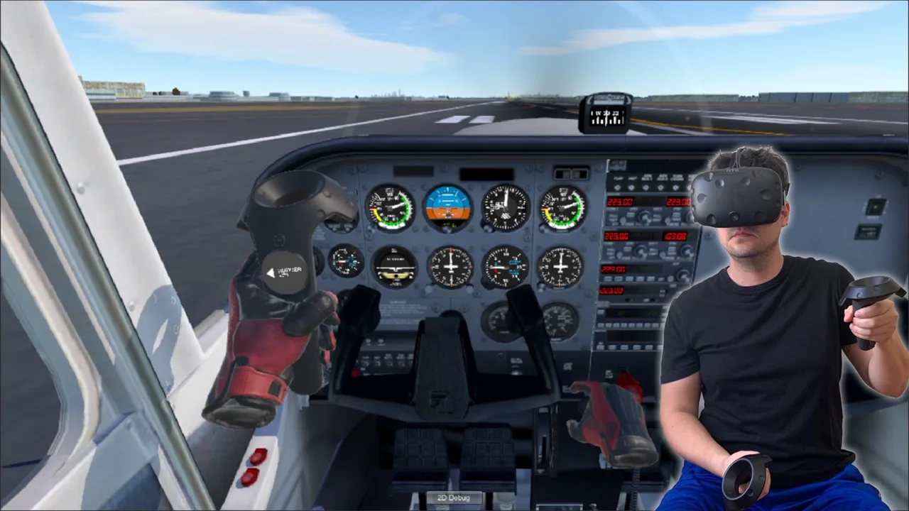 VR Flight Simulator New York - Cessna screenshot 5