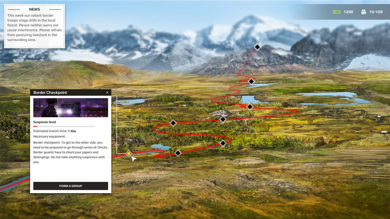 Cross the Red Line — Screenshot 2
