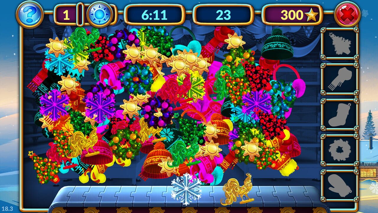 Shopping Clutter 2: Christmas Square — Screenshot 3