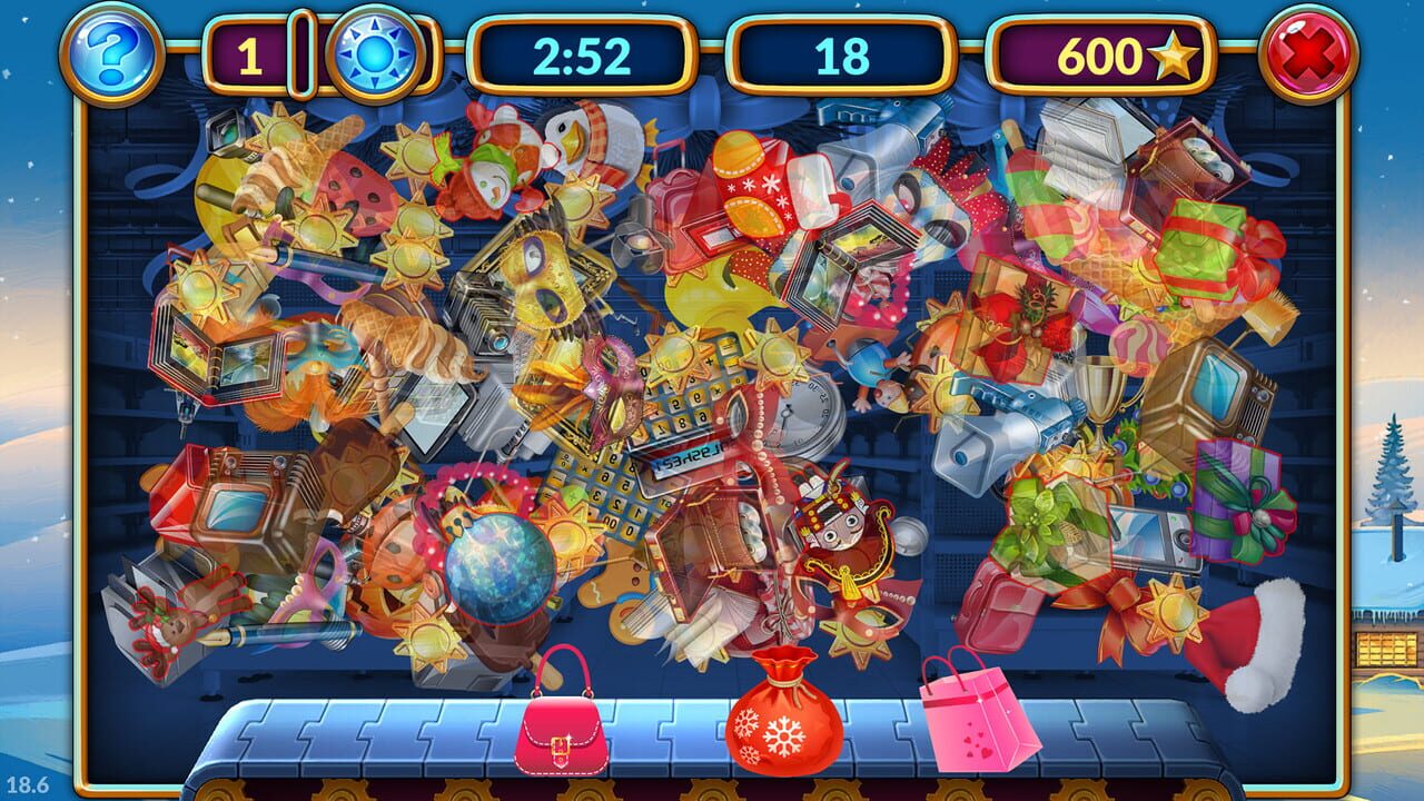 Shopping Clutter 2: Christmas Square — Screenshot 2