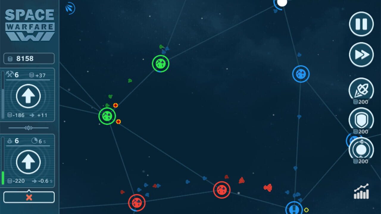 Space Warfare — Screenshot 2