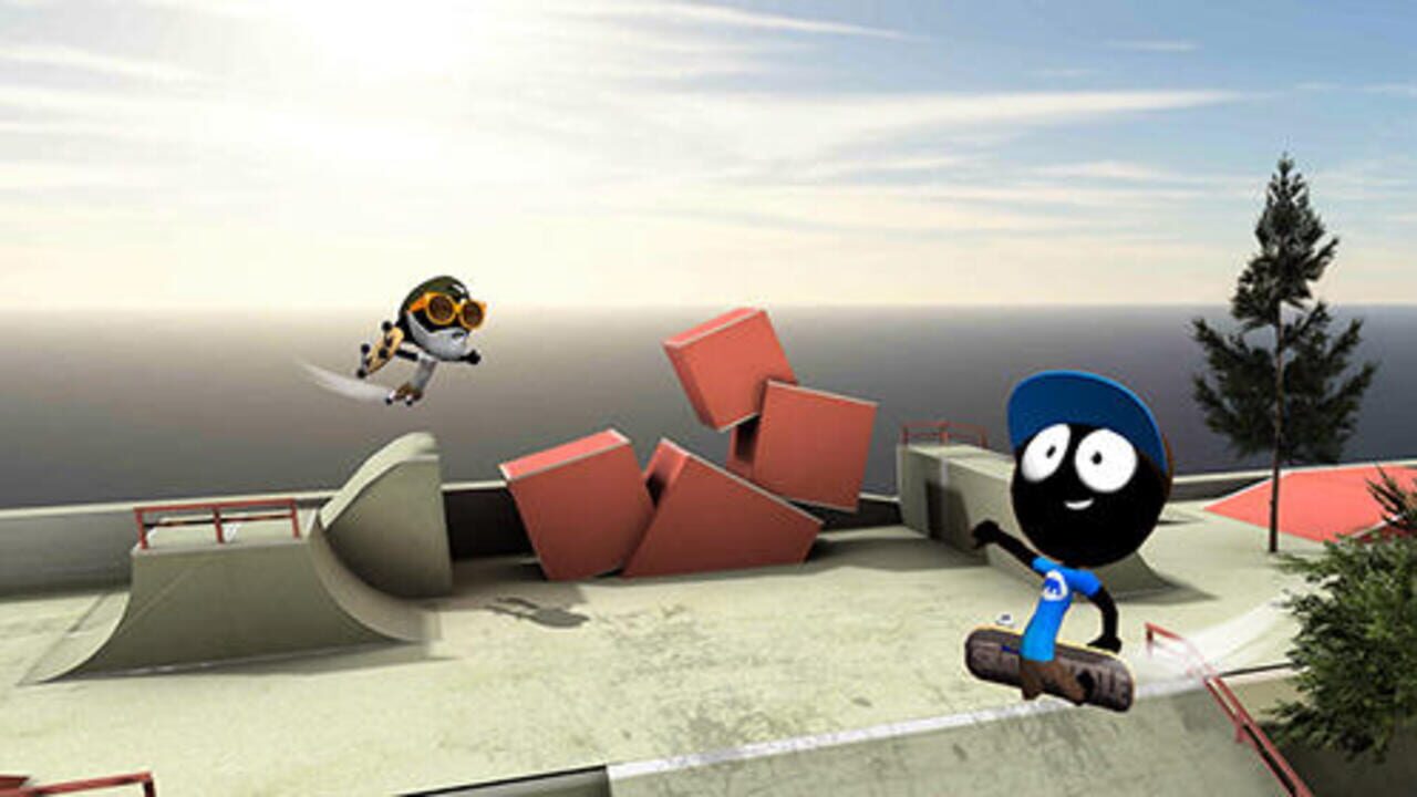 Stickman Skate Battle — Screenshot 2