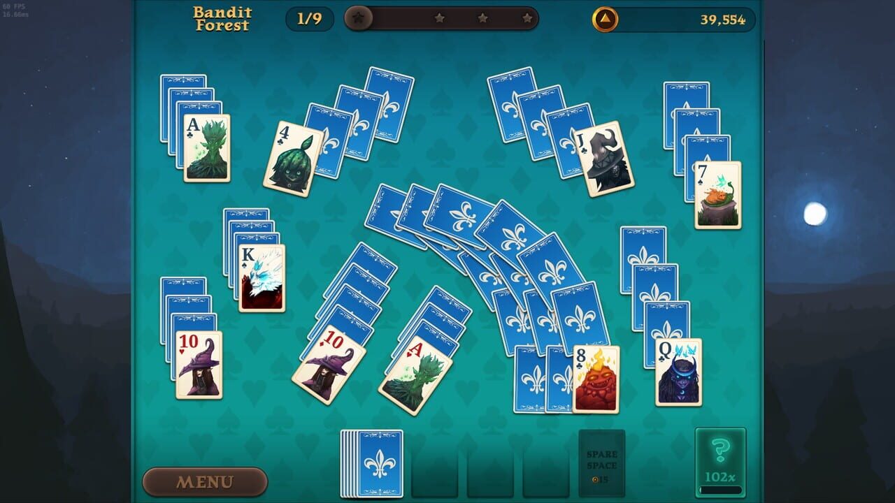 Faerie Solitaire Harvest Image