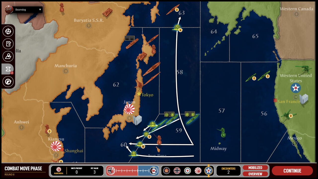 Axis & Allies 1942 Online Image