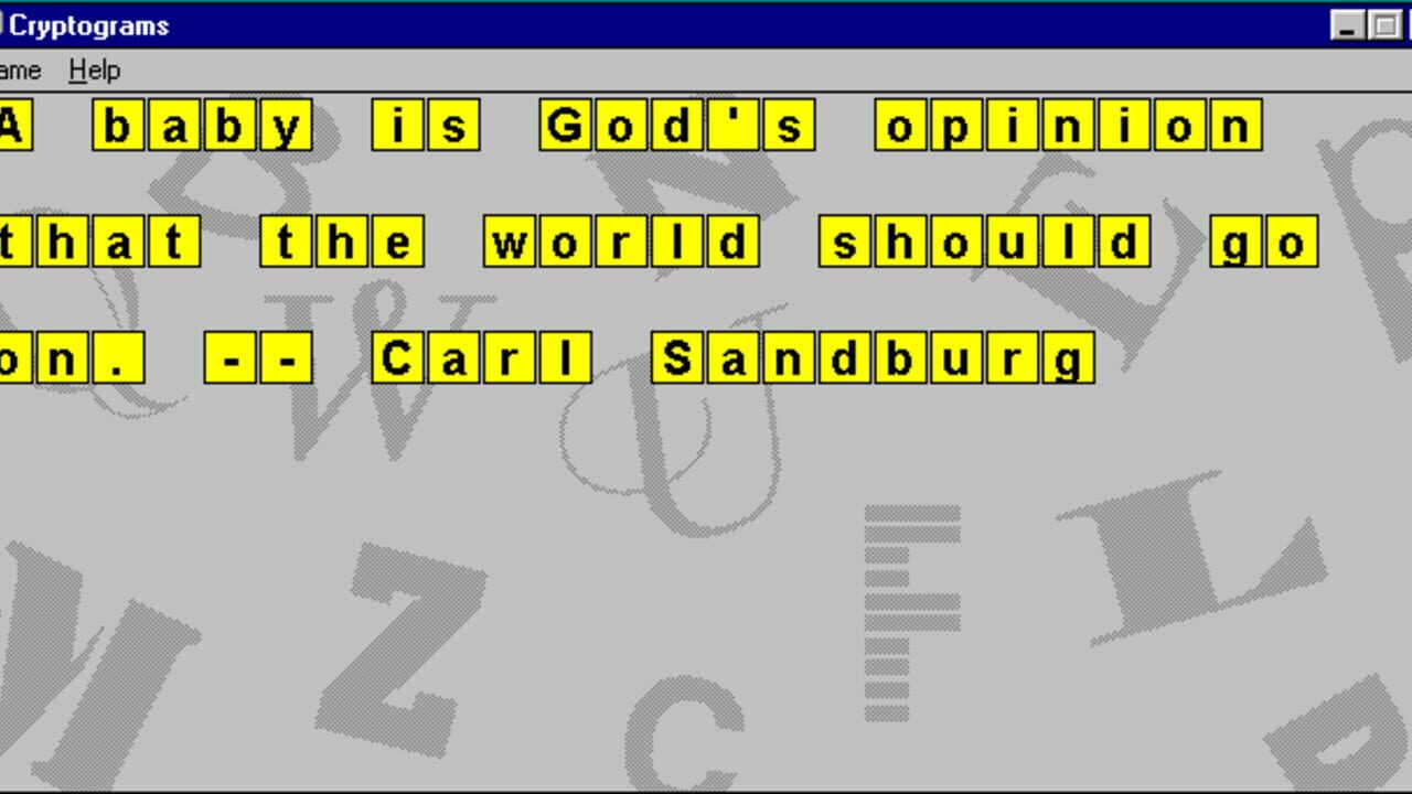 Cryptograms — Screenshot 2