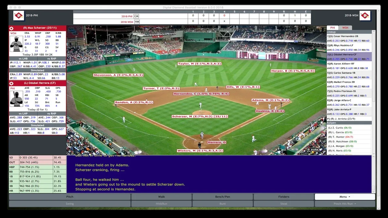 Digital Diamond Baseball V8 banner