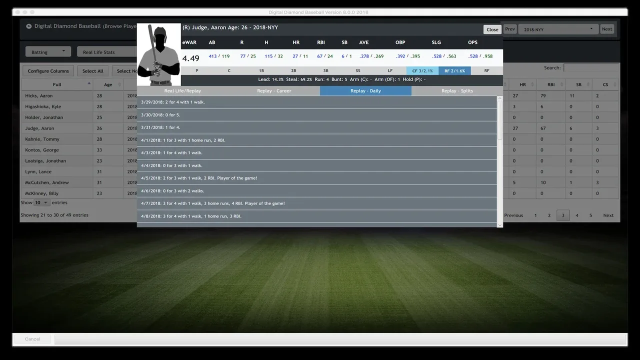 Digital Diamond Baseball V8 screenshot 7