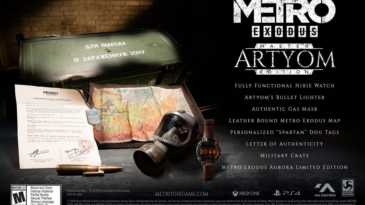 Metro Exodus: Master Artyom Edition Image