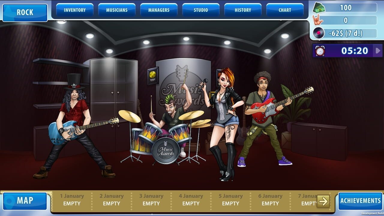 Music Band Manager — Screenshot 2