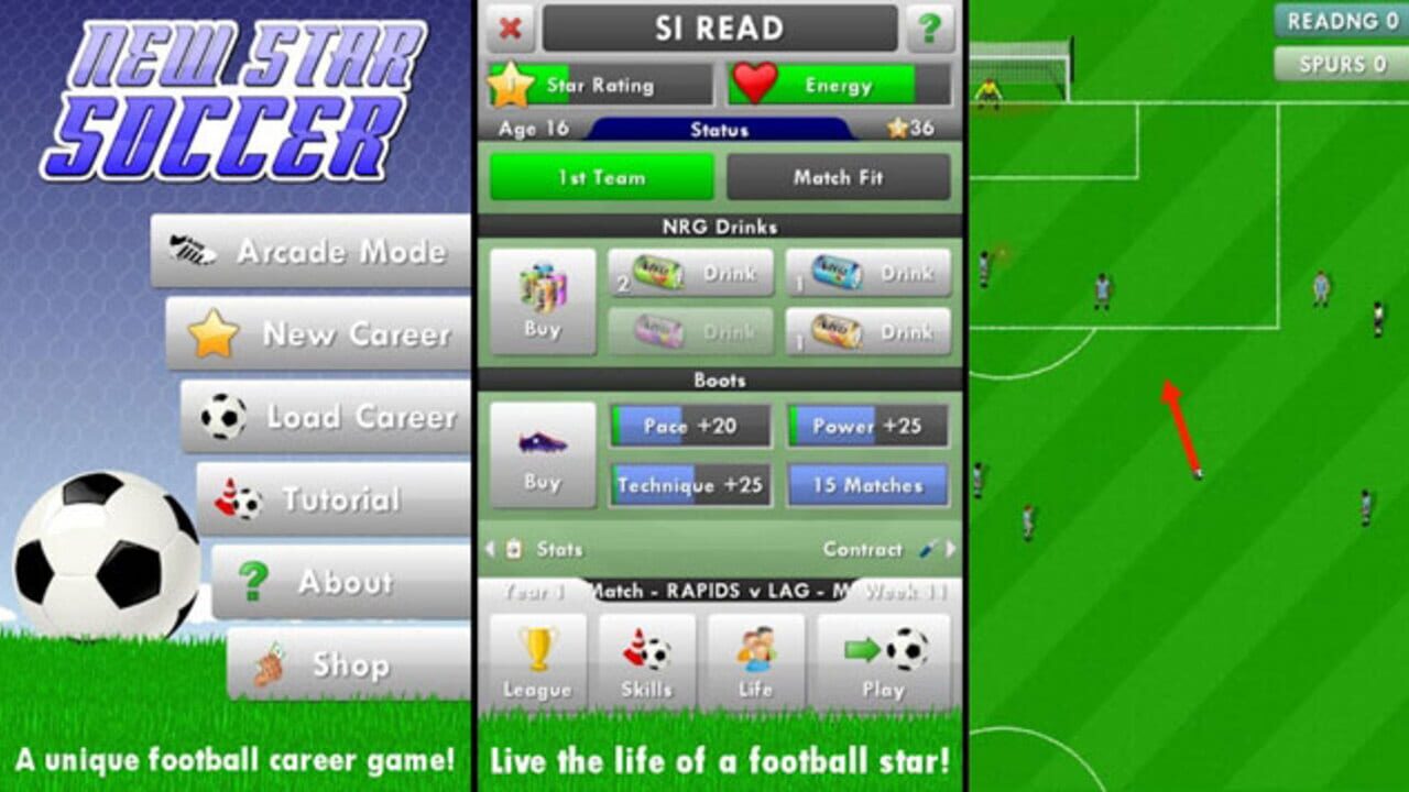 New Star Soccer — Screenshot 3