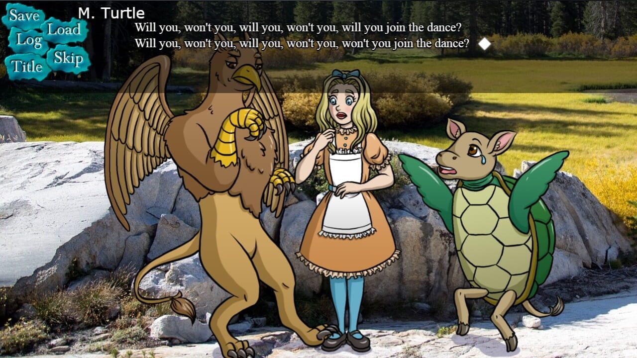 BRG's Alice in Wonderland Visual Novel — Screenshot 2