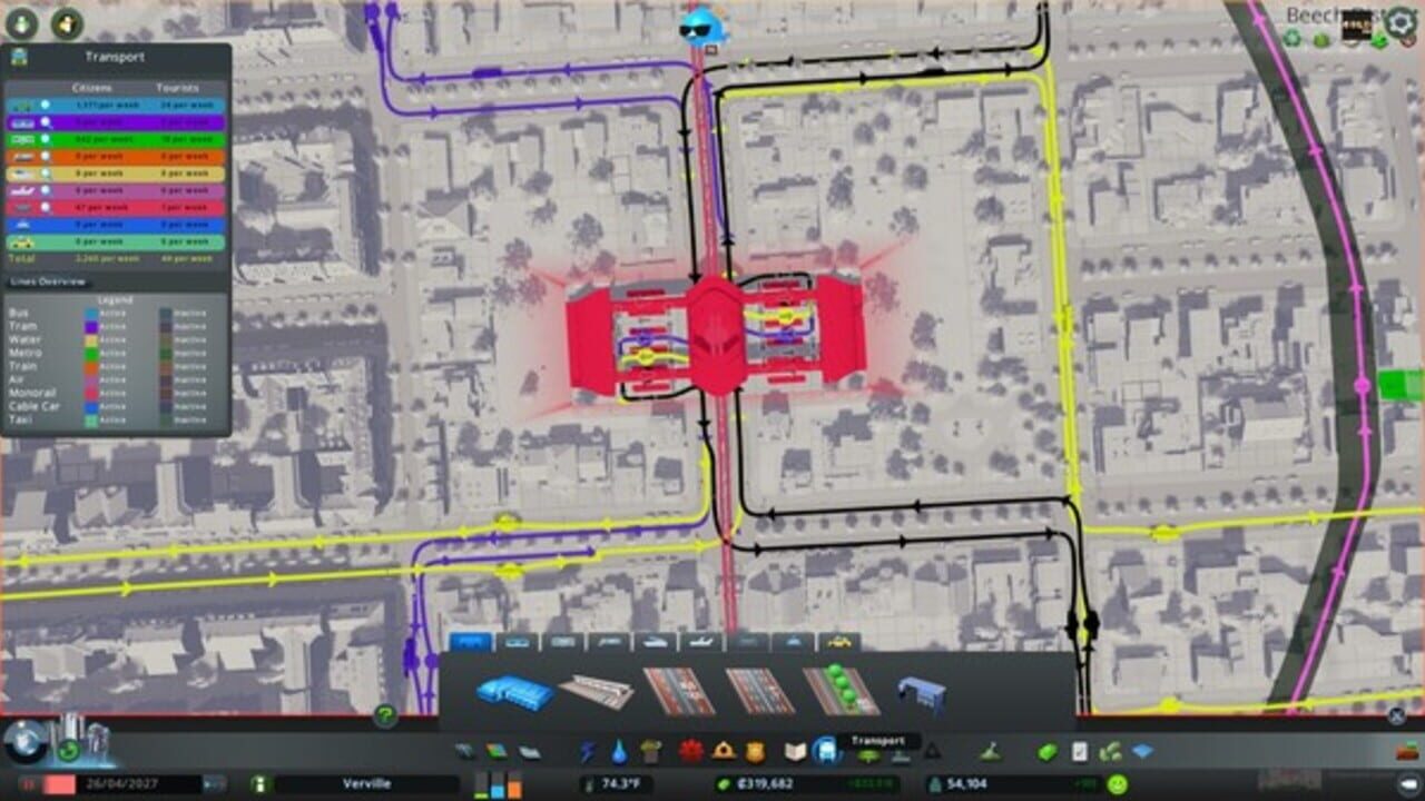 Cities: Skylines - Mass Transit — Screenshot 1