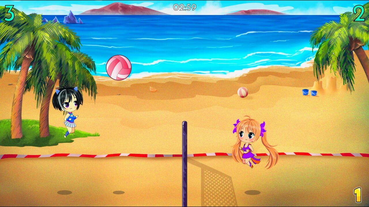 Chibi Volleyball Screenshot 1
