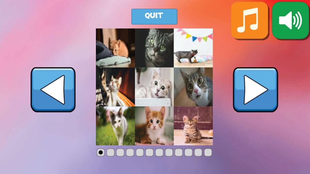 Bepuzzled Kittens Jigsaw Puzzle — Screenshot 2