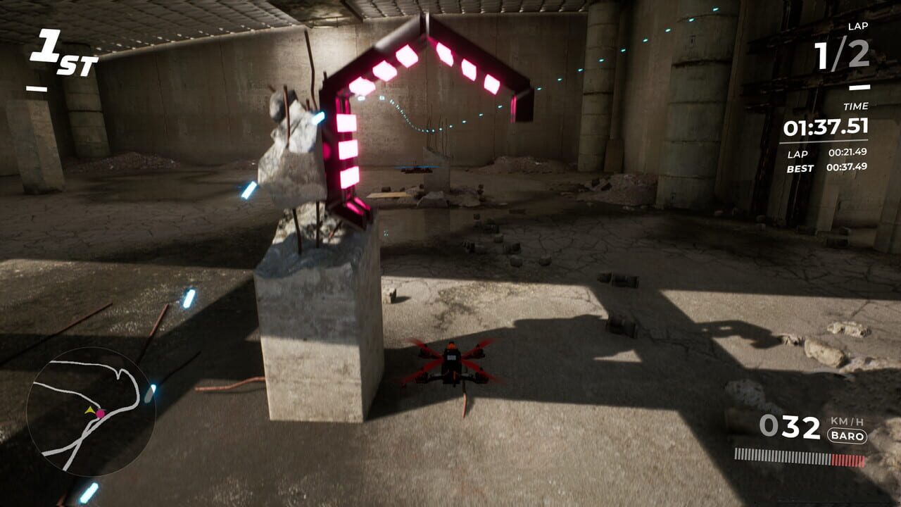 Drone tracks — Screenshot 1