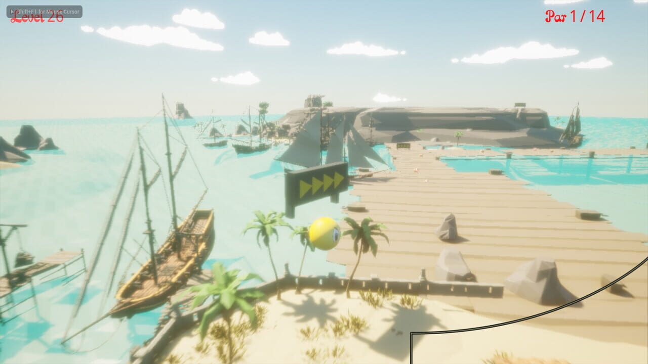 Angry Golf — Screenshot 2