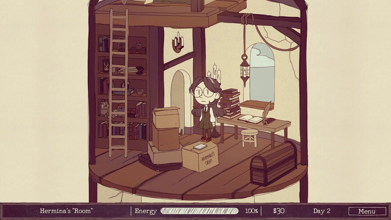 Hermina Lumen is Only Human — Screenshot 1