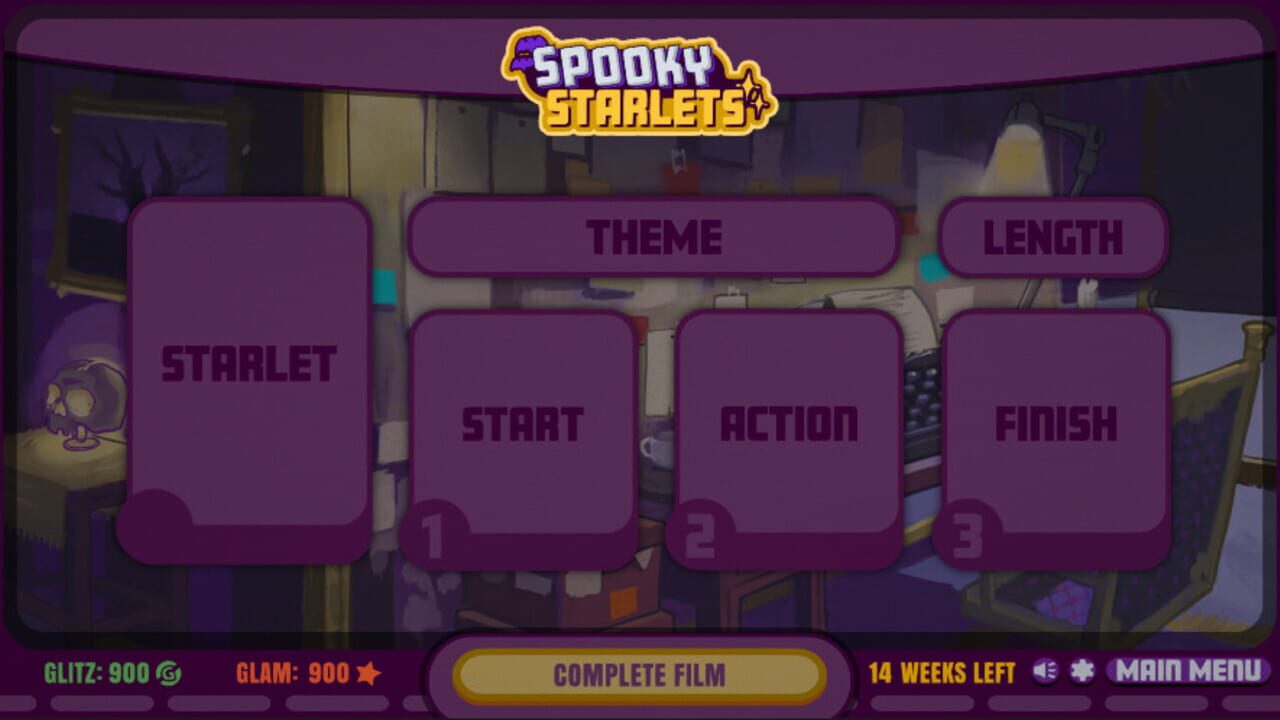 Spooky Starlets — Screenshot 1