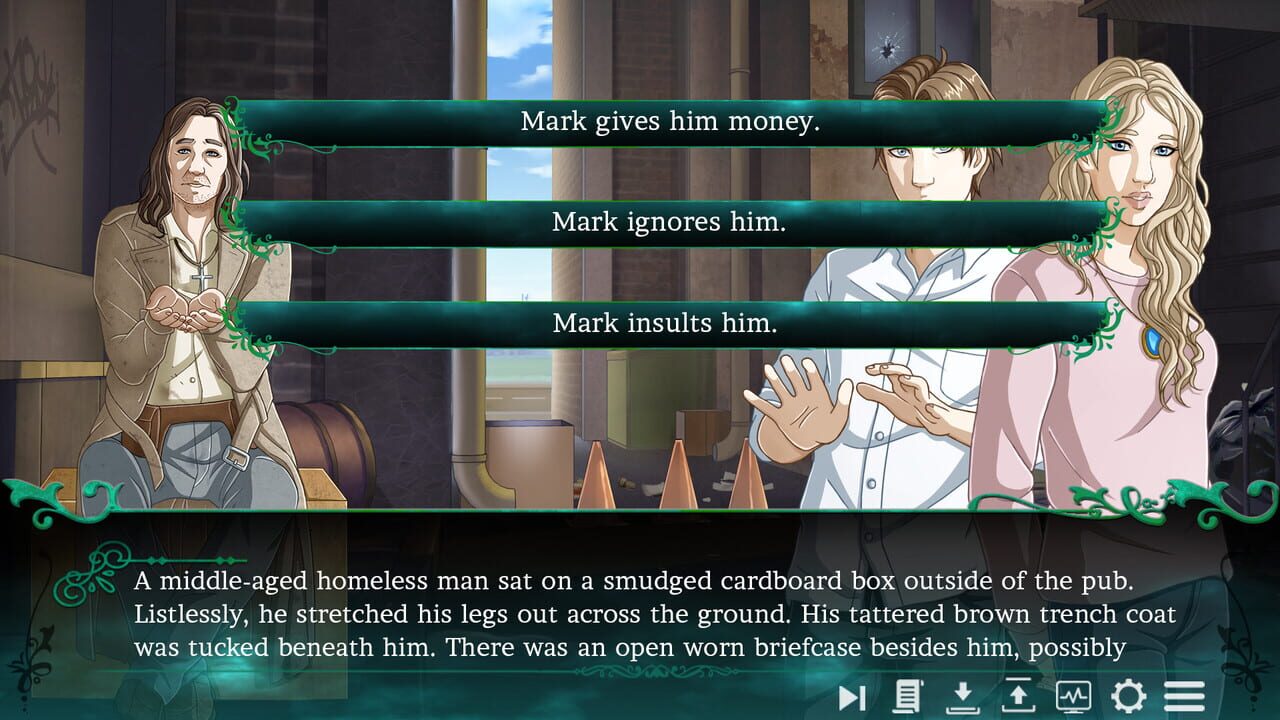Twice Reborn: A Vampire Visual Novel Image