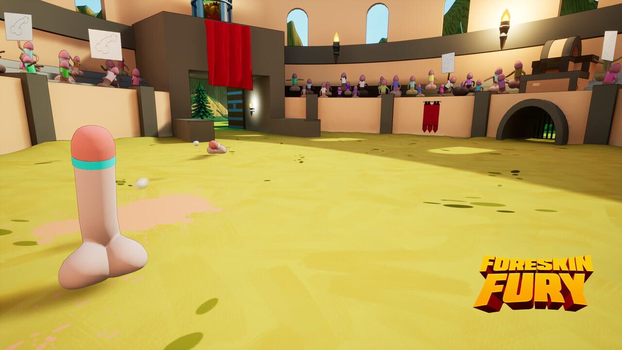 Foreskin Fury — Screenshot 1
